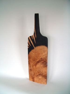 Neil Martin 'Ash Vessel III, carved and scorched'